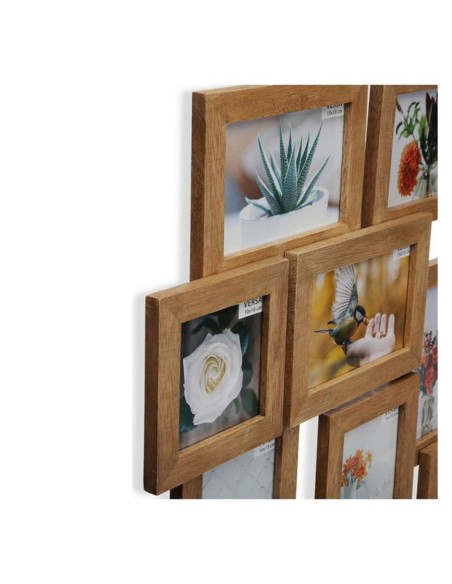 Cadre Photos Versa VS-22130024 Multiple Bois (2,5 x 65 x 58,5 cm) (65 x 58 cm)
