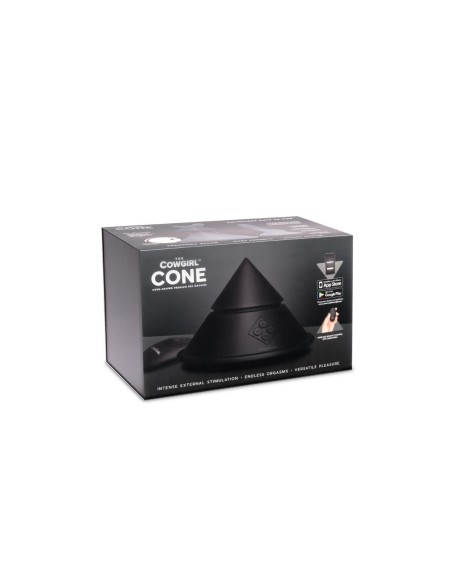 Vibromasseur The Cowgirl Cone Noir