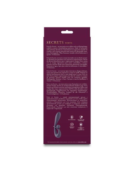 Vibromasseur NS Novelties Secrets Gris
