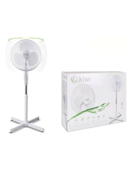 Ventilateur sur Pied Kiwi Blanc 45 W (Ø 40 cm)