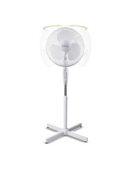 Ventilateur sur Pied Kiwi Blanc 45 W (Ø 40 cm)