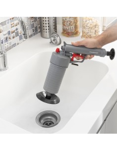 Pistolet Déboucheur à Air Comprimé Universel avec Adaptateurs KlinGun InnovaGoods