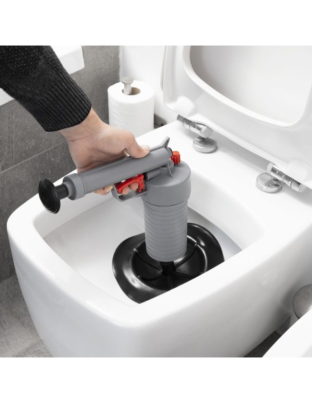 Pistolet Déboucheur à Air Comprimé Universel avec Adaptateurs KlinGun InnovaGoods