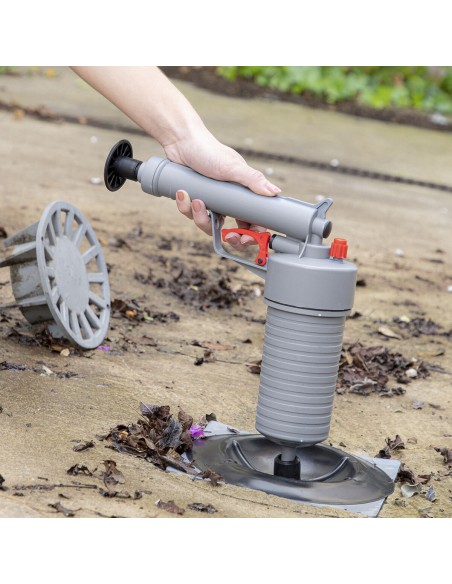 Pistolet Déboucheur à Air Comprimé Universel avec Adaptateurs KlinGun InnovaGoods
