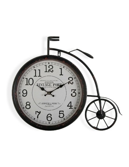 Horloge Murale Versa Bicycle Métal (6 x 60 x 50 cm)