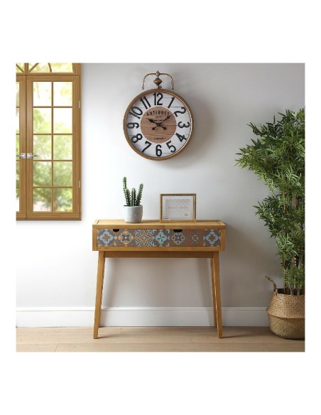 Horloge Murale Versa Antiques Métal (6 x 60 x 48 cm)