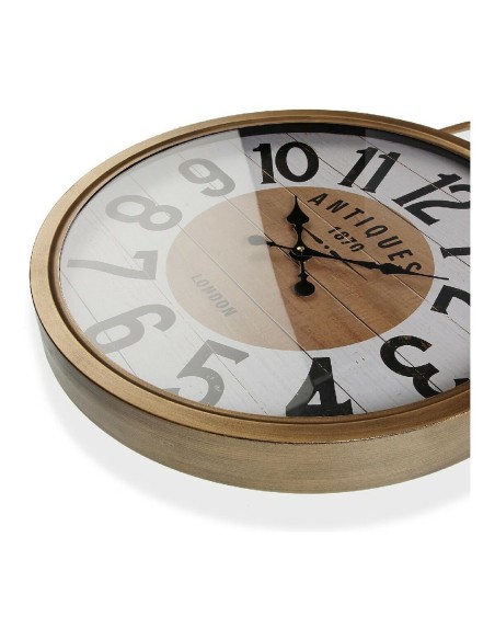 Horloge Murale Versa Antiques Métal (6 x 60 x 48 cm)