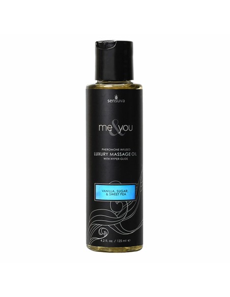 Huile de massage érotique  Me & You  Sensuva Sweet Pea 125 ml
