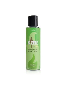 Gel chauffant comesible Sizzle LipsCaramel de Pomme 125 ml Sensuva 7310 125 ml