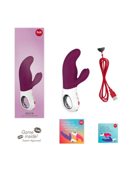 Vibration de Stimulation Double Fun Factory Miss Bi Violet