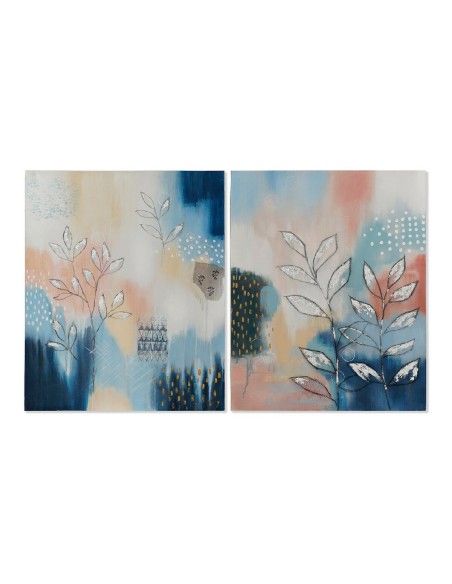 Cadre DKD Home Decor Branches Abstrait 80 x 4 x 100 cm Moderne (2 Unités)