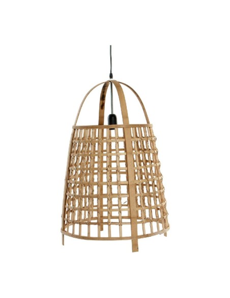 Suspension DKD Home Decor Naturel Métal 50 W 220 V 42 x 42 x 63 cm