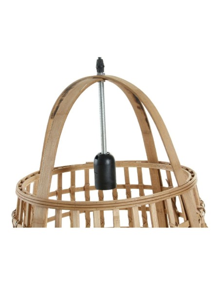 Suspension DKD Home Decor Naturel Métal 50 W 220 V 42 x 42 x 63 cm