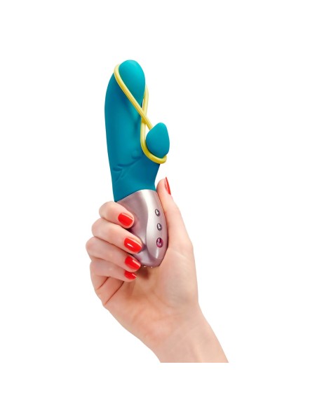Vibration de Stimulation Double Fun Factory Amorino Bleu