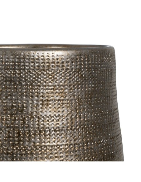 Cache-pot Métallisé Céramique 31 x 31 x 51 cm