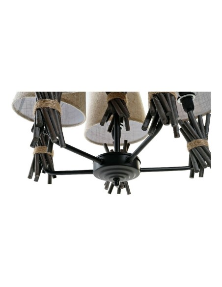 Suspension DKD Home Decor Polyester Métal (55 x 55 x 100 cm)