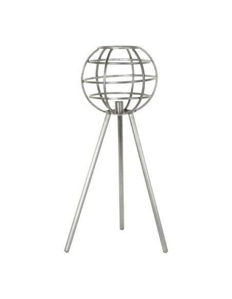 Lampe de bureau DKD Home Decor Métal Gris foncé (50 x 50 x 98 cm)