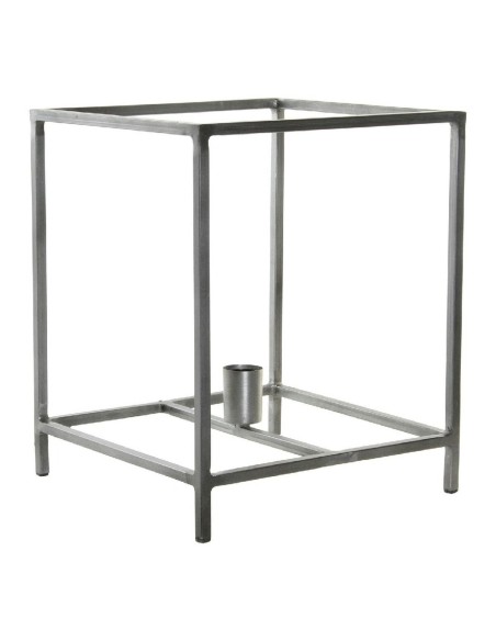 Lampe de bureau DKD Home Decor Métal Gris foncé (33 x 33 x 40 cm)