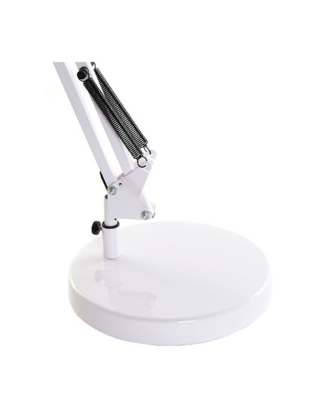 Lampe de bureau DKD Home Decor Blanc Métal (22 x 39 x 69 cm)