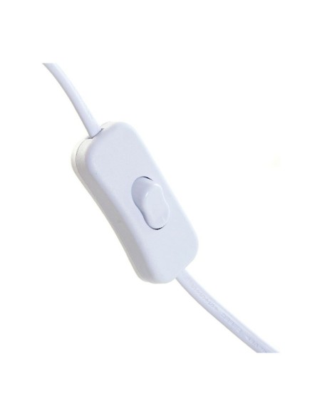 Lampe de bureau DKD Home Decor Blanc Métal (22 x 39 x 69 cm)