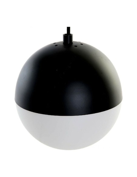 Suspension DKD Home Decor Blanc Noir Métal Verre 220 V (40 x 40 x 80 cm)