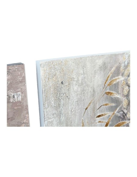 Cadre DKD Home Decor CU-179192 100 x 3,8 x 100 cm Buda Oriental (2 Unités)