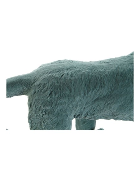 Figurine Décorative DKD Home Decor Vert Rose Résine Flocage Singe Tropical 31 x 9,5 x 19 cm