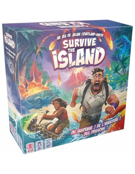 Jeu de société Asmodee Survive The Island
