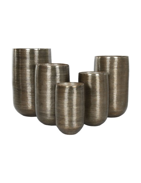 Cache-pot Home ESPRIT Cuivre Aluminium Moderne 50 x 50 x 89 cm 50 x 51 x 89 cm