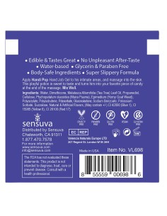 Huile de massage érotique Sensuva 6 ml 2