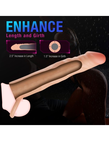 Manchon de pénis Blush Performance Plus Viande