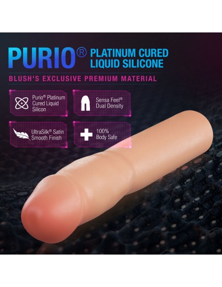Manchon de pénis Blush Performance Plus Viande Ø 3,5 cm
