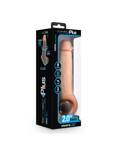 Manchon de pénis Blush Performance Plus Viande Ø 3,7 cm 22,2 cm