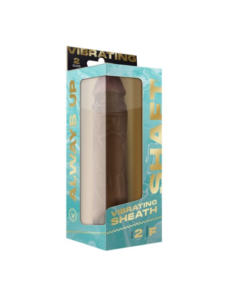 Manchon de pénis Shaft Marron Ø 4,8 cm 17,5 cm