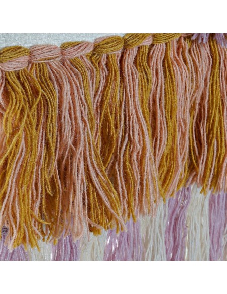 Décoration Suspendue DKD Home Decor Jute Coton Laine (46 x 2 x 110 cm)