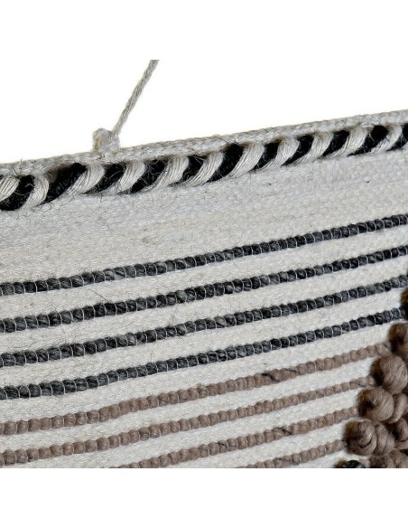 Décoration Suspendue DKD Home Decor Jute Coton Laine (46 x 2 x 110 cm)
