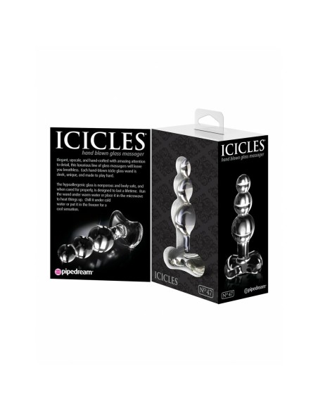 Plug Anal Pipedream Icicles Transparent