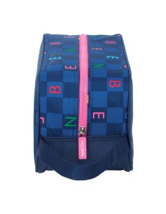 Range-Chaussures de Voyage Benetton Damero Blue marine 29 x 15 x 14 cm 2