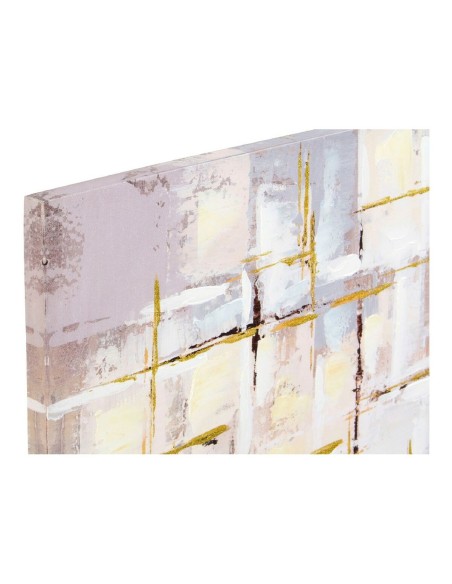 Cadre DKD Home Decor Squares Abstrait 100 x 3 x 100 cm Moderne (2 Unités)