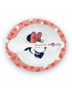 Service de Vaisselle ThermoBaby Minnie Microwave Meal Set Bowl + Spoon