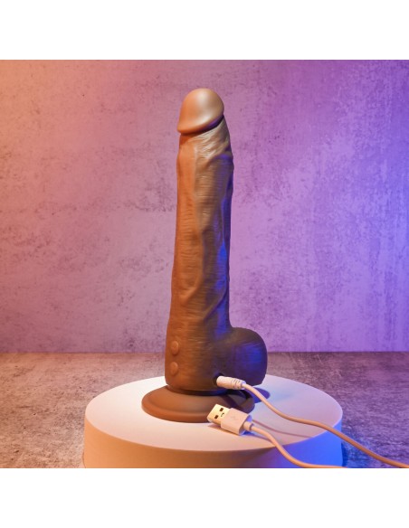 Gode réaliste Evolved Silicone ABS Ø 3,5 cm (16,5 cm)