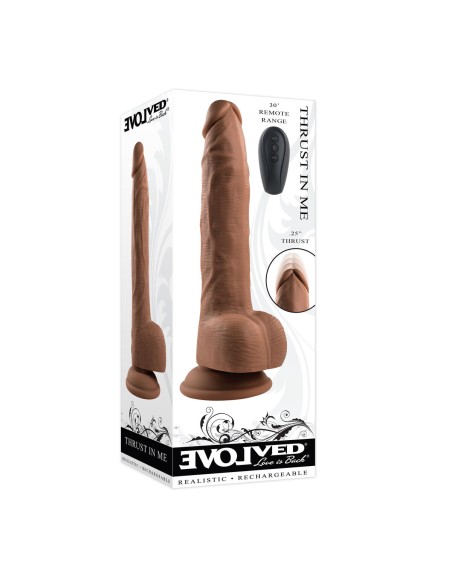 Gode réaliste Evolved Silicone ABS Ø 3,5 cm (16,5 cm)
