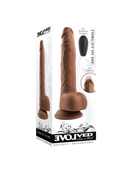 Gode réaliste Evolved Silicone ABS Ø 3,5 cm (16,5 cm)