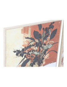 Cadre DKD Home Decor 52 x 2,7 x 72 cm Plante Scandinave (2 Unités) 2