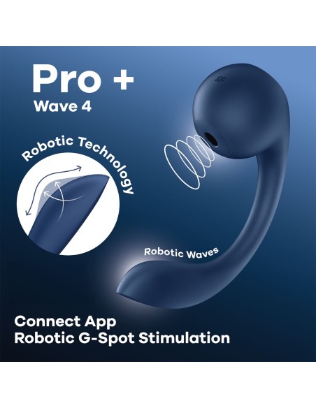 Aspirateur à clitoris Satisfyer Bleu
