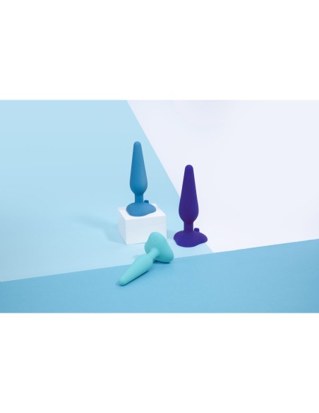 Gplug Petit Néon Rose B-Vibe Bleu (10 cm) (12 cm)