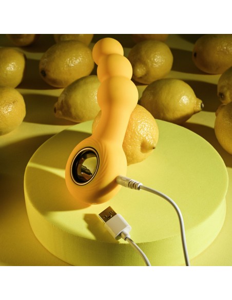 Plug Vibrant Anal Evolved Gender X Jaune