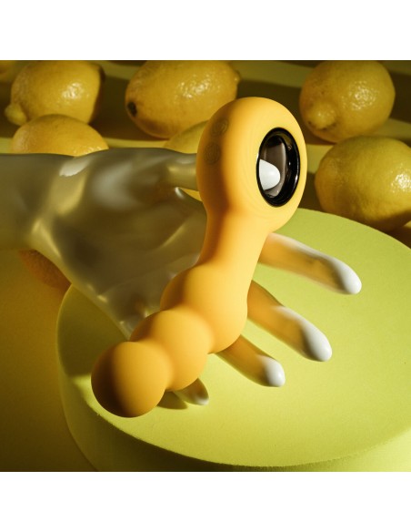 Plug Vibrant Anal Evolved Gender X Jaune