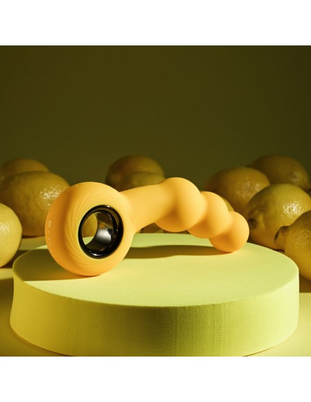 Plug Vibrant Anal Evolved Gender X Jaune