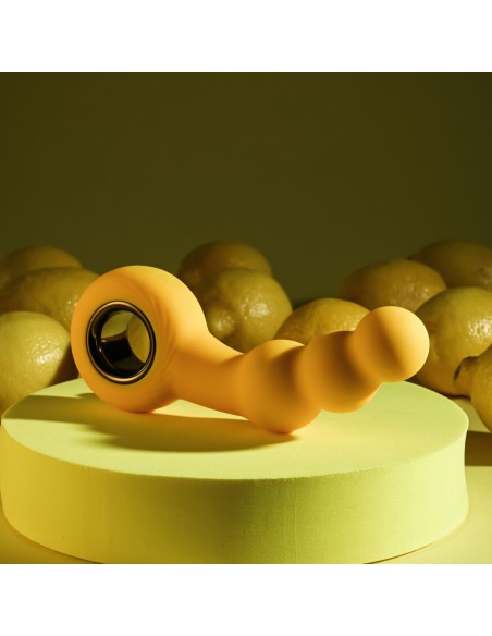 Plug Vibrant Anal Evolved Gender X Jaune